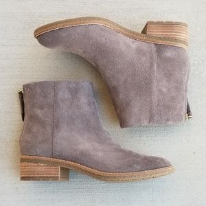 Sperry Gray Suede Ankle Boot MAYA BELLE